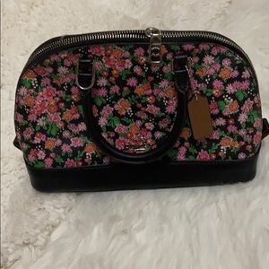 coach floral bag